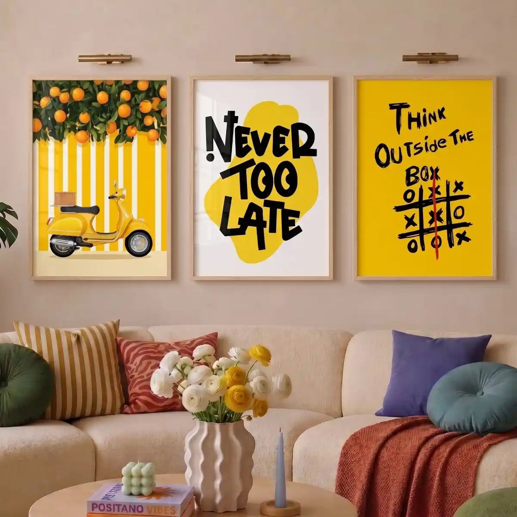 Never Too Late Wall Art - PIH136