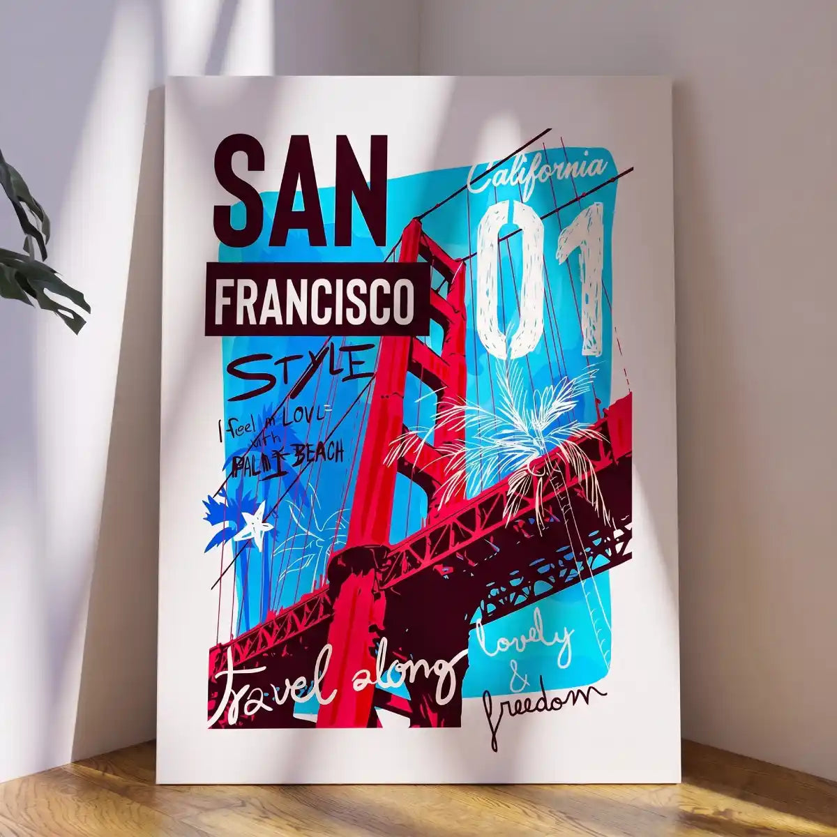 San Francisco Golden Gate Wall Art - PIB121