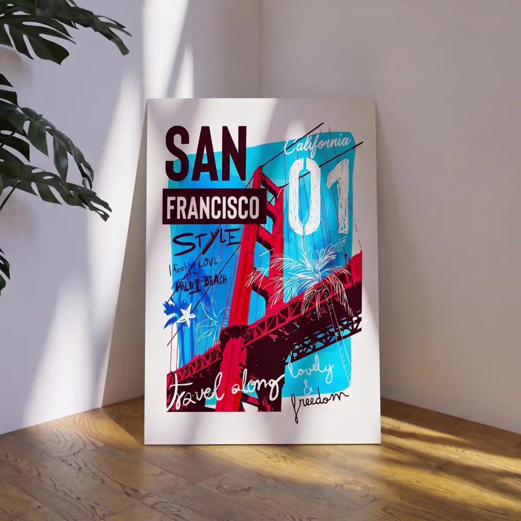 San Francisco Golden Gate Wall Art - PIB121