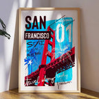 San Francisco Golden Gate Wall Art - PIB121