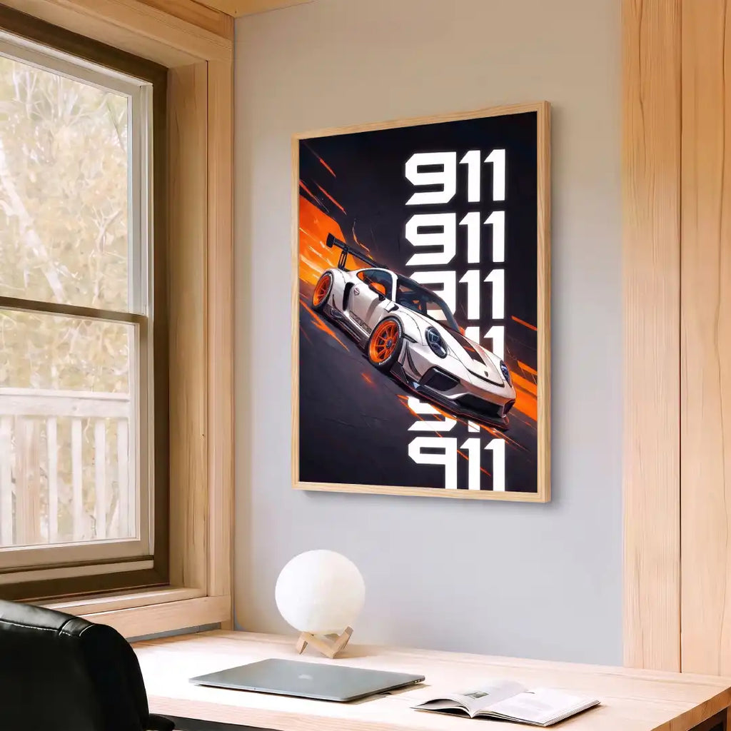 911 Sports Car Wall Art - PIB136