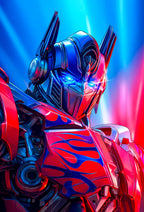 Neon Robot Hero Wall Art - PIB137