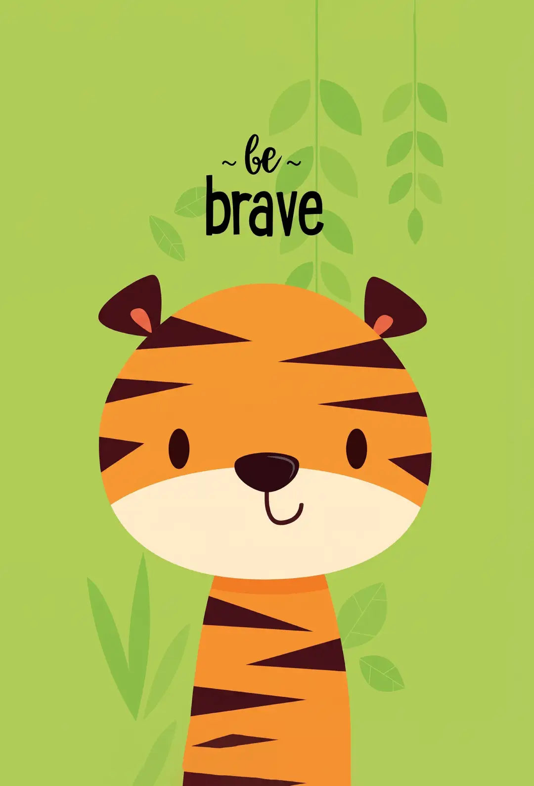 Jungle Animals Nursery Wall Art - PIBB116