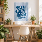 Shhh I'm Studying Wall Art - PIG110