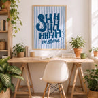 Shhh I'm Studying Wall Art - PIG110