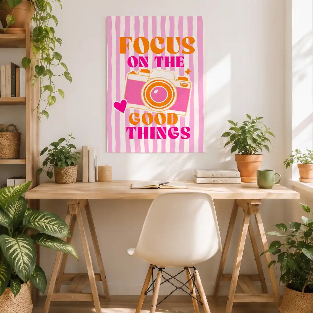 Focus on the Good Wall Art - PIG111