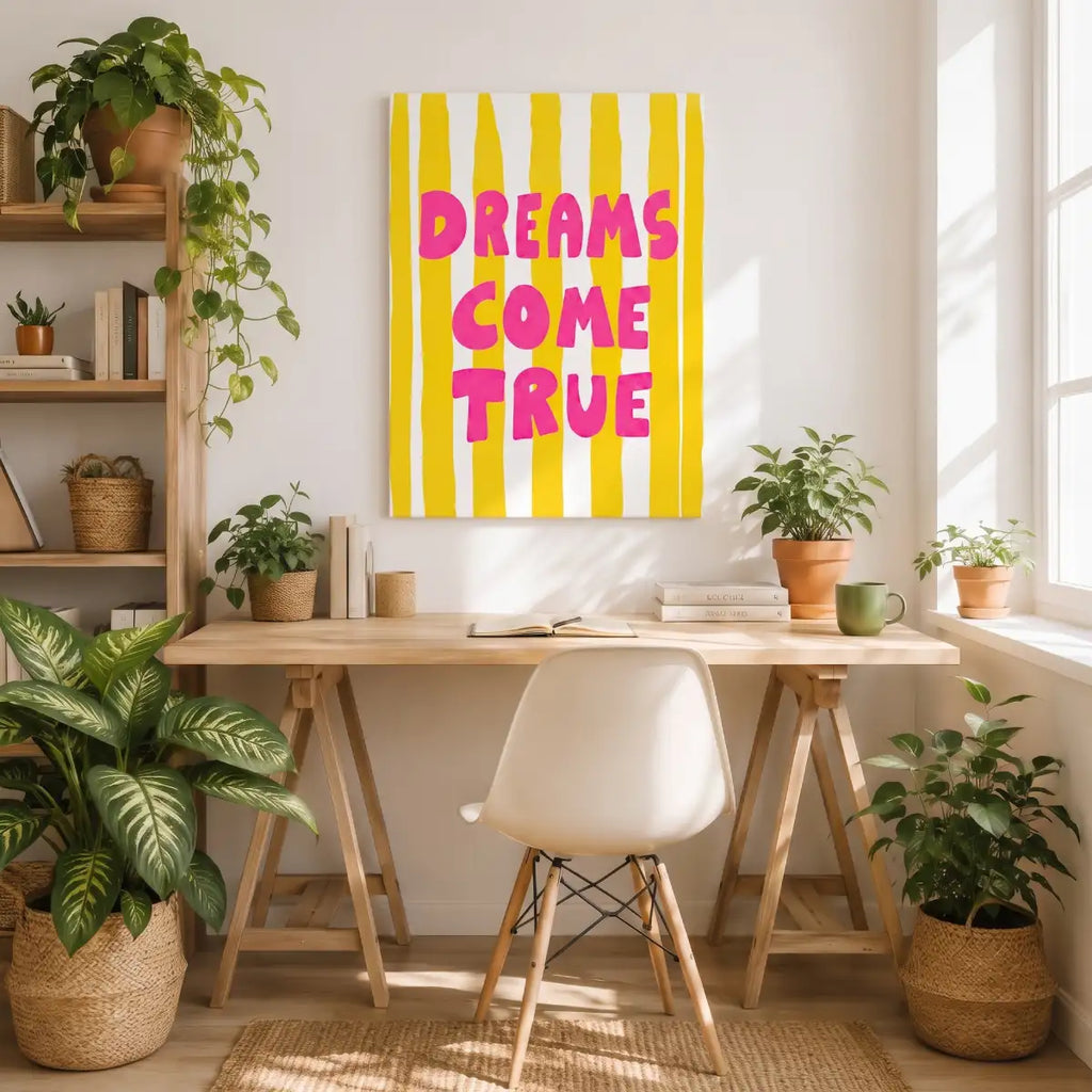 Dreams Come True Wall Art - PIG15