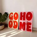 Good Home Typography Wall Art - PIG16