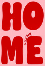 Good Home Typography Wall Art - PIG16