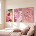 Pink Aesthetic Retro Wall Art - PIG20 (Copy)