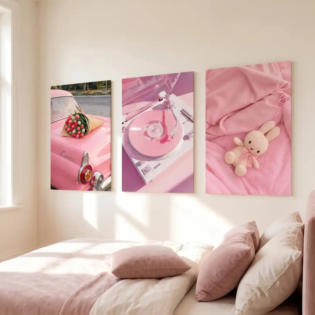 Pink Aesthetic Retro Wall Art - PIG20 (Copy)