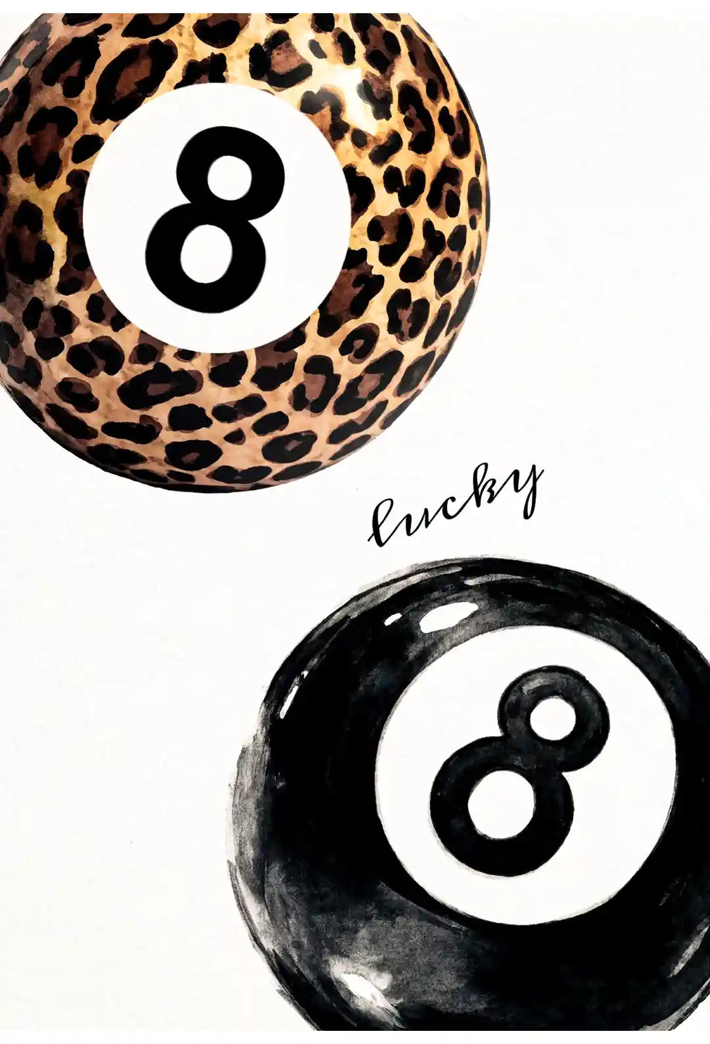 Leopard Print Style Wall Art - PIG21
