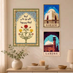 Lahore Karachi Heritage Wall Art - PIH122