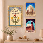 Lahore Karachi Heritage Wall Art - PIH122