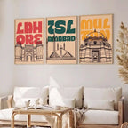 Lahore Islamabad Multan Wall Art - PIH123