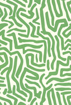 Green Botanical Flower Market Wall Art - PIH134