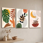 Boho Botanical Leaves Wall Art - PIH19