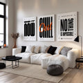 Do It Now Chill Out Wall Art - PIO117