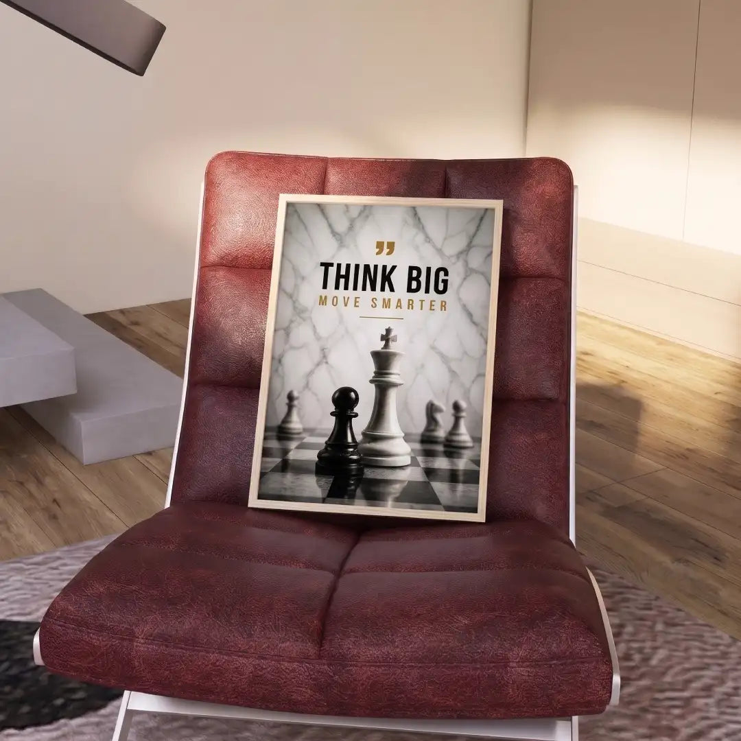 Think Big Chess Wall Art - PIO118