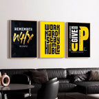 Work Hard Stay Humble Wall Art - PIO120