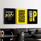 Work Hard Stay Humble Wall Art - PIO120