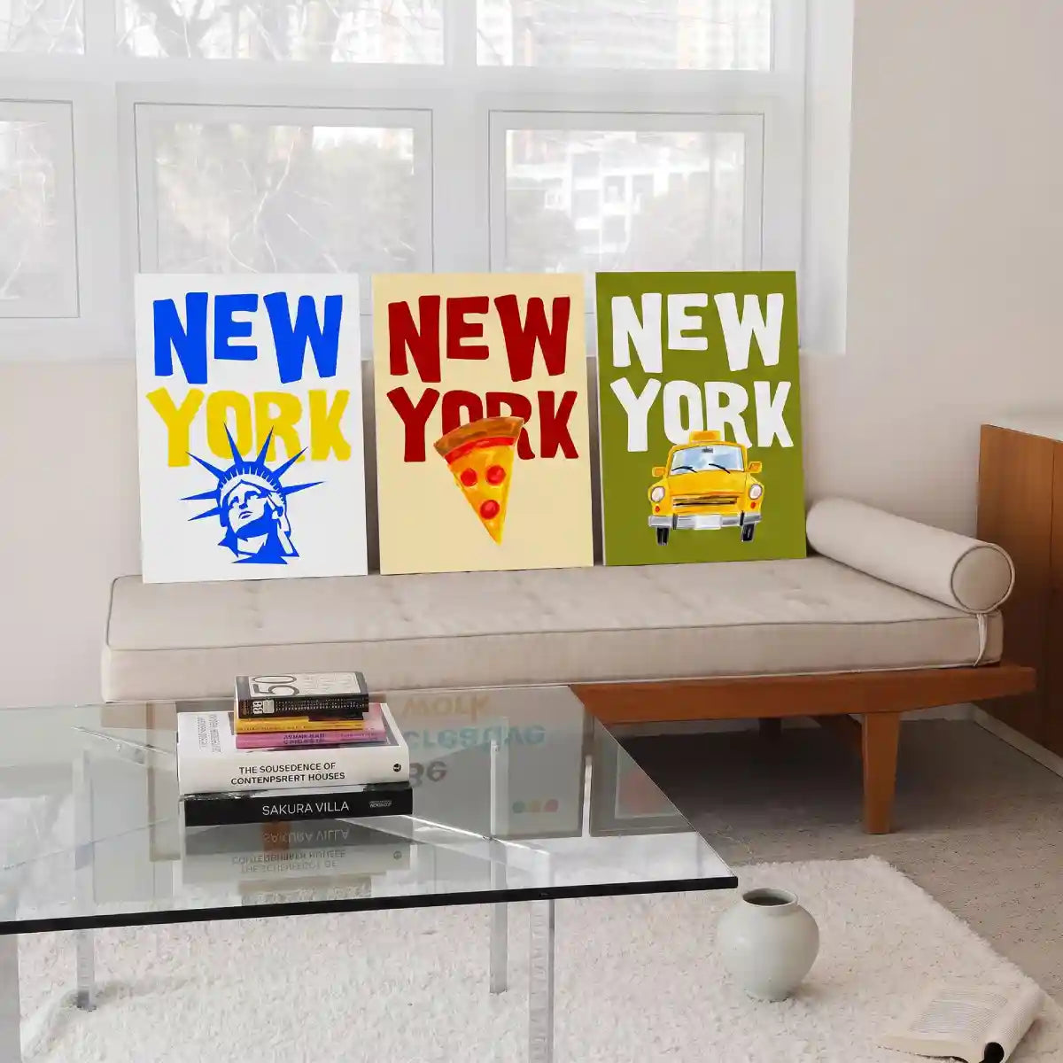 New York Typography Wall Art - PIO129