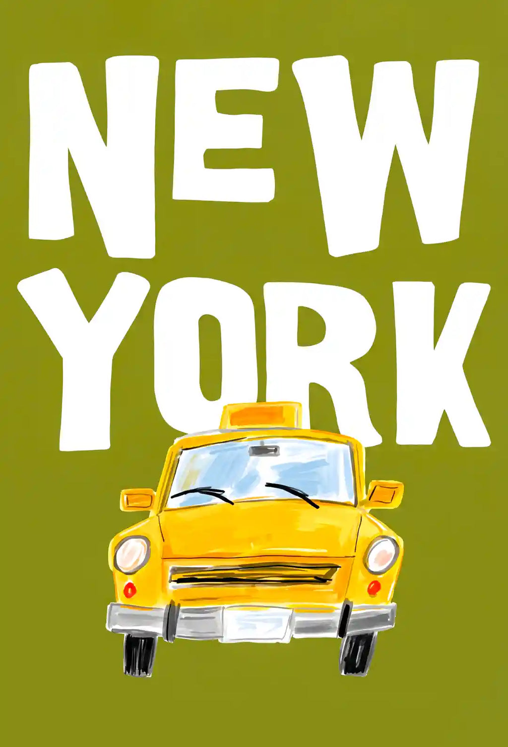 New York Typography Wall Art - PIO129