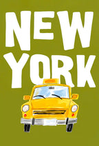 New York Typography Wall Art - PIO129