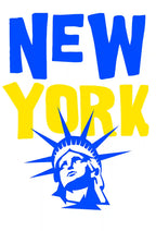 New York Typography Wall Art - PIO129