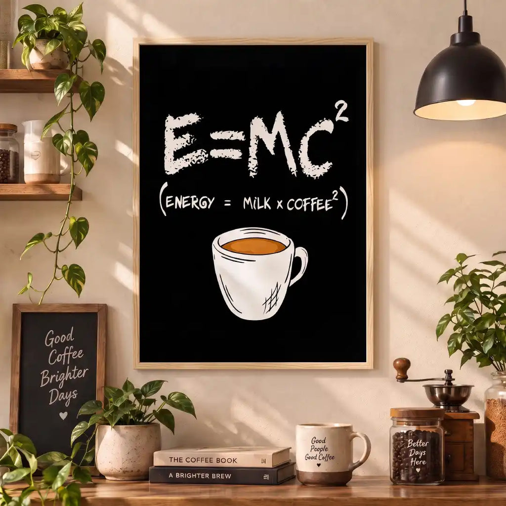 Coffee Chalkboard Cafe Wall Art - PIO132