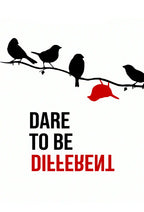 Dare to Be Different Wall Art - PIO18